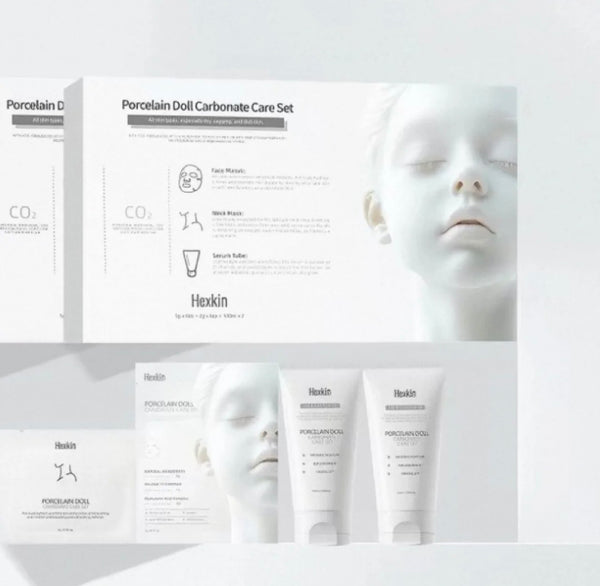 HEXKIN(赫詩琴)白瓷娃娃碳酸護理套盒(Porcelain Doll Carbonate Care Set)