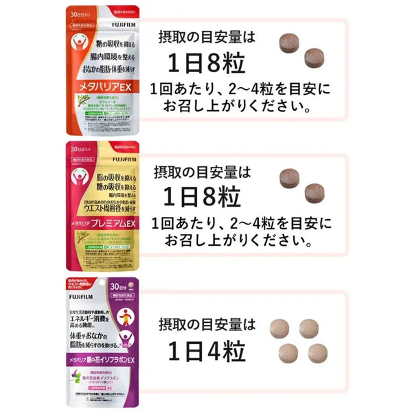 富士軟片 FUJIFILM MetaBarrier葛花異黃酮 減脂錠 EX 120錠