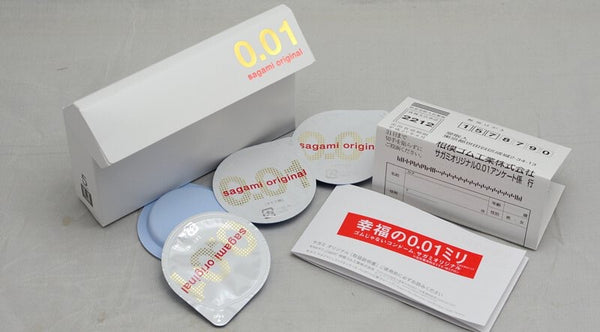 日本 SAGAMI 相模 幸福 0.01MM安全套5片裝(白盒)