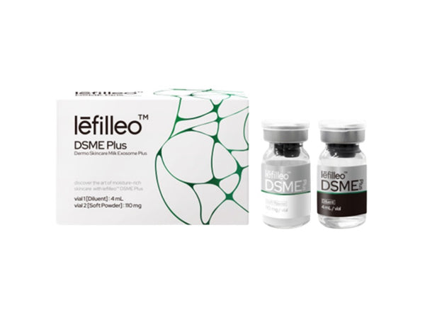 韓國高端護膚品牌 lēfilleo(麗菲歐)的 DSME Plus 牛奶瓶(Dermo Skincare Milk Exosome Plus)抗衰修護套裝