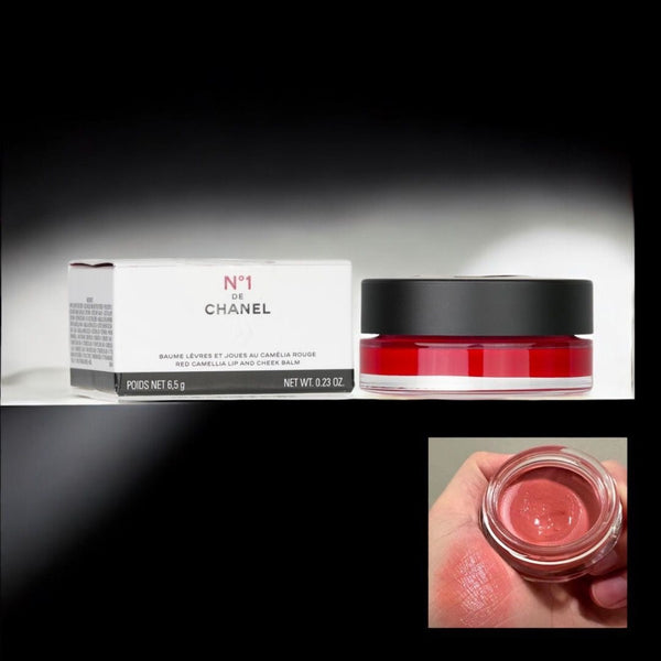 Chanel N1 Red Camellia Lip And Cheek Balm 6.5G 香奈兒 一號紅山茶花胭脂唇霜