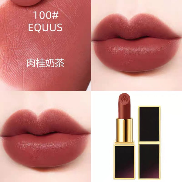 Tomford 激情幻魅脣膏 <黑管啞光質地> 3g #100 Equus 肉桂奶茶