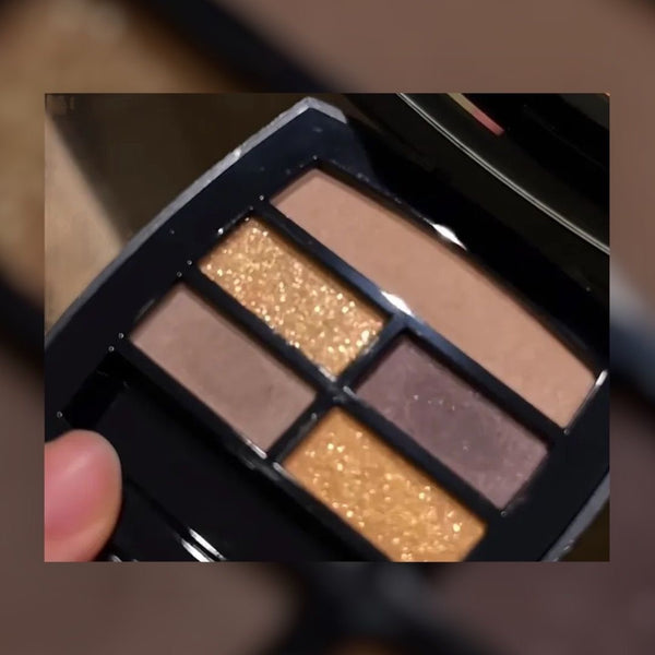 Chanel Les BeIges Healthy glow natural eyeshadow palette 4.5g #Deep 深遂金棕大地神色🤎五色眼影盤