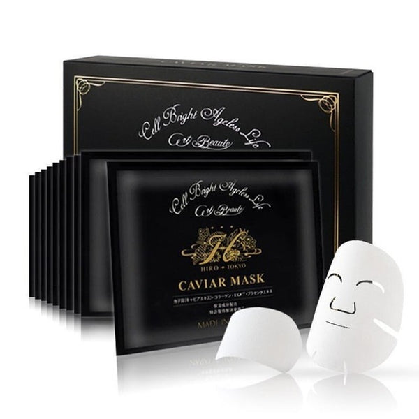 日本 HIROSOPHY(熙若索霏)至尊魚子醬面膜 每盒含 10枚 HIROSOPHY Caviar Mask (10-Piece Pack)
