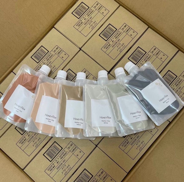 Honey Roa 5款 皇牌天然面膜泥(北海道天然品牌) **日本直送** 天然洋槐蜂蜜海泥面膜