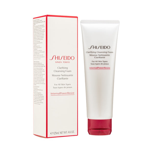 日本資生堂 Shiseido Clarifying Cleansing Foam 125ml 紅腰子洗面乳 淨肌防禦潔面泡沫