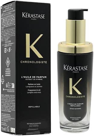 Kerastase 升級版 逆時光黑鑽魚子醬護髮精油 75ml #黑鑽髮油 Chronologiste L'Huile de Parfum
