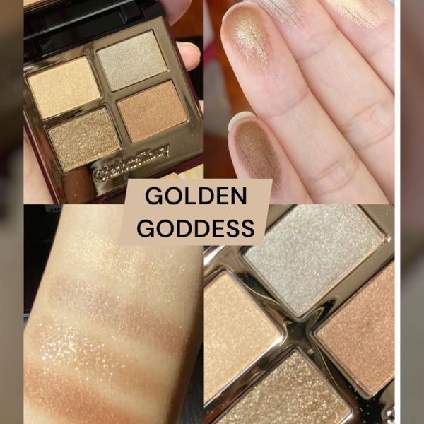 Charlotte Tilbury The Golden Goddess 四色眼影 #四色奢彩眼影盤 #Ct