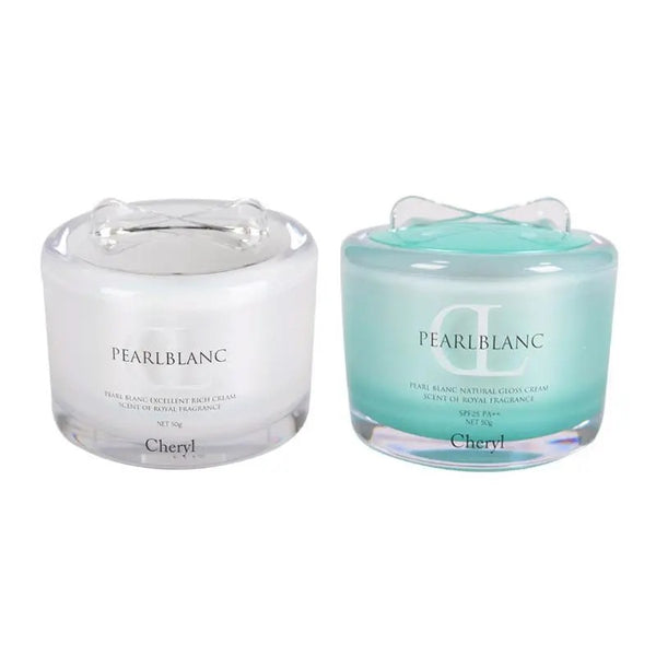 日本空運直送🇯🇵 Cheryl Pearl Blanc Natural Gloss Cream 阿古屋珍珠防曬素顏霜 SPF25 PA++ 50g