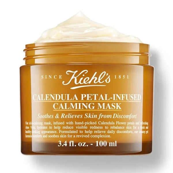 Kiehl’s 金盞花蘆薈鎮靜保濕凍膜 100ml 💐Calendula Petal-Infused Skin-Calming Mask