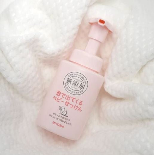 日本 Miyoshi 無添加嬰兒沐浴泡沫 250ml