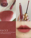 Gucci Liquid Matte lip colour transfer proof 6.5ml古馳 全新傾色雲霧唇釉 #203 野性玫瑰