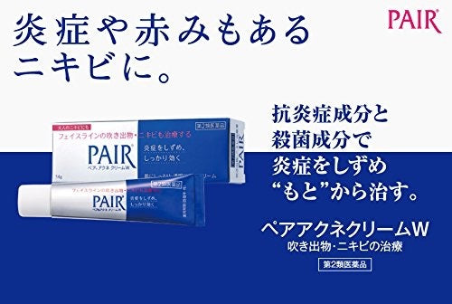 日本版LION 獅王 日本 PAIR 祛痘殺菌藥用暗瘡膏 24g 大支裝