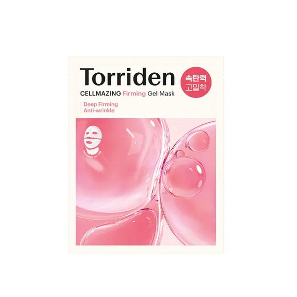 韓國 Torriden Cellmazing 低分子膠原蛋白緊緻凝膠面膜 4 pcs + 頸膜 4pcs