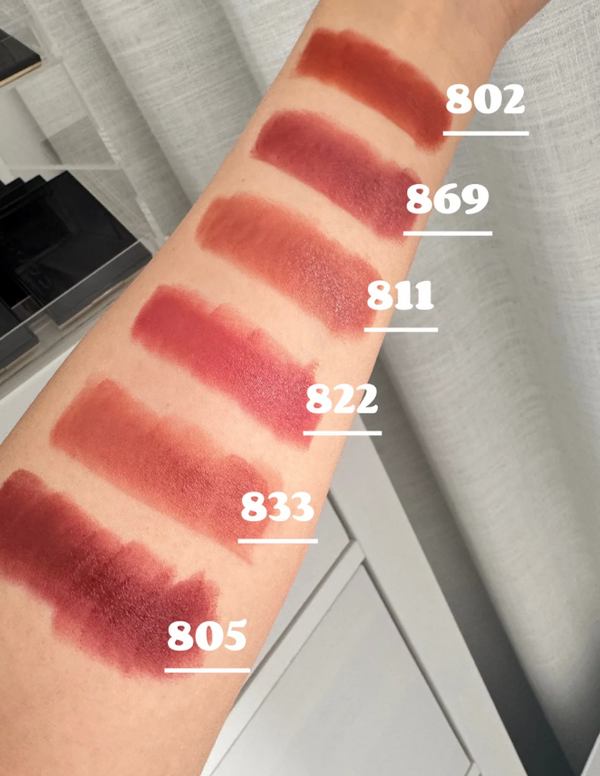 Nars 納斯🩷 七夕限定 裸黑管系列 赤吻緞光唇膏 #811 撩撥 Spice Up