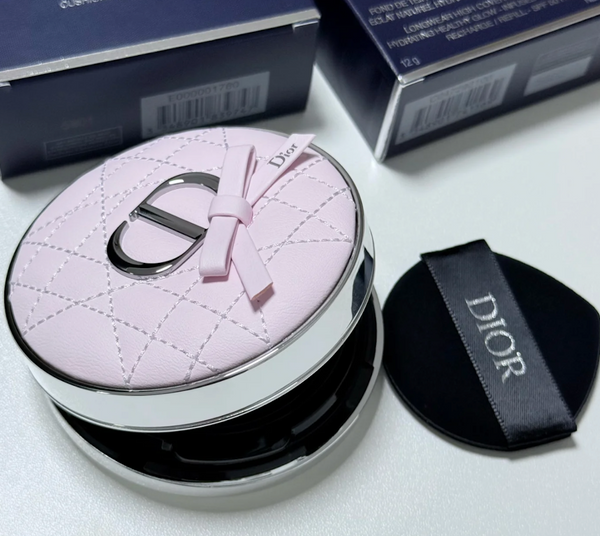 Dior 迪奧 2026新品春季限定蝴蝶結氣墊粉底 Dior Forever Skin Glow Cushion Limited Edition 恆久貼肌亮澤氣墊