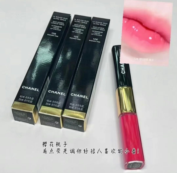 Chanel Le Rouge Duo Ultra Tenu Ultrawear Liquid Lip Colour 8ml 極致持久亮色兩用唇彩#57 #59 #69 #122 #126#180 #186 #188 #192 #196