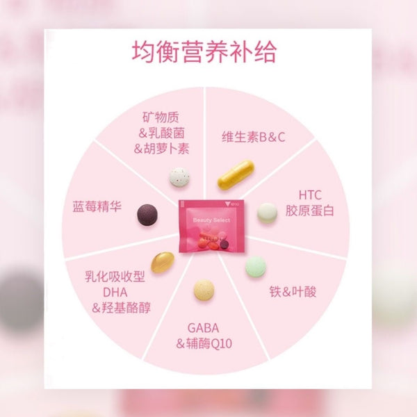 Attenir Dual-Effect Balanced Nutrients 7 capsules*30 sachets 🩷 Women's multivitamin vital energy pack, 34 nutrients daily to achieve a healthy, radiant bare face!