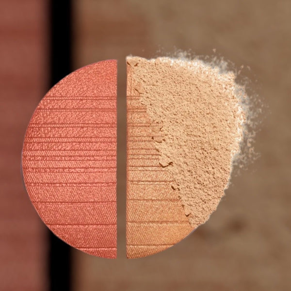 Chanel LES BEIGES 自然亮肌浮雕幻彩雙色光影粉 6.4g #SOLEIL COUCHANT #限量版 雙色光影粉