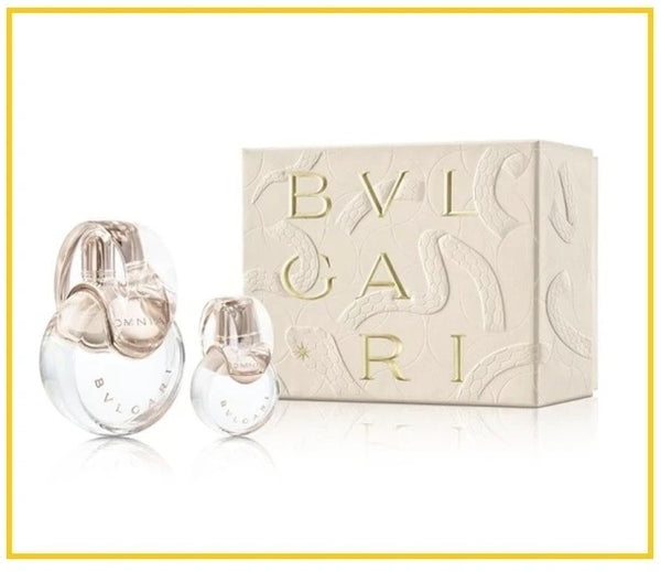 Bvlgari 寶格麗 💎白水晶香水套裝 Omnia Crystalline Edt Duo Set 100ml + 15ml #晶瑩純香女士淡香水