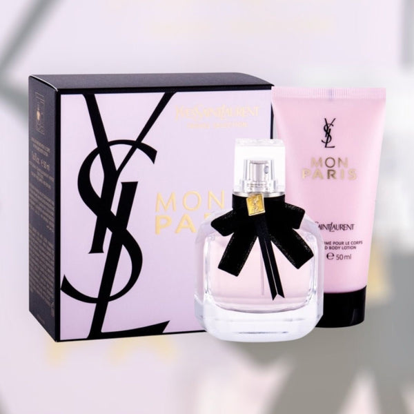 YSL 聖羅蘭 反轉巴黎香精套裝(香精50ml+身體乳50ml) YSL Mon Paris Travel Set