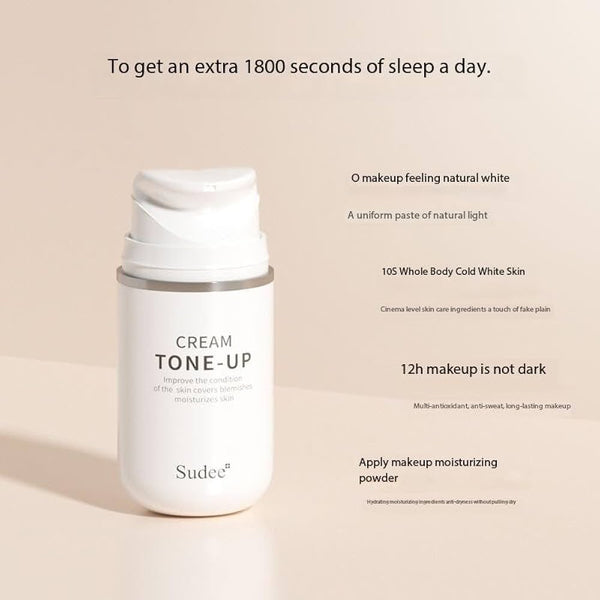 Korean Sudee Glow No-Makeup Tone-Up Cream 50ml #Brightening #Moisturizing #Repairing