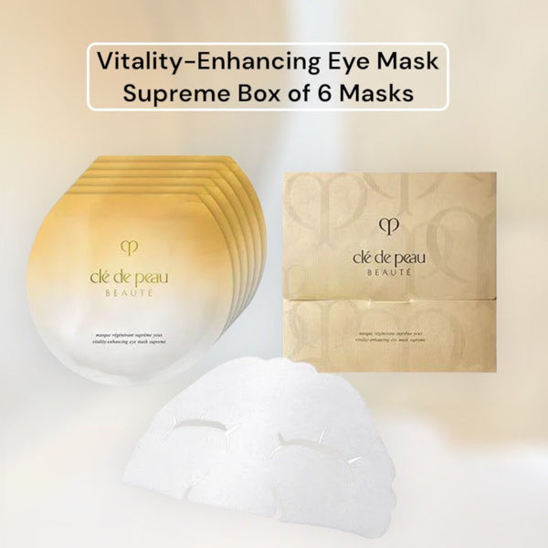 cdp 高效煥活眼膜 cle de peau Vitality-Enhancing Eye Mask Supreme Box of 6 Masks #cpb
