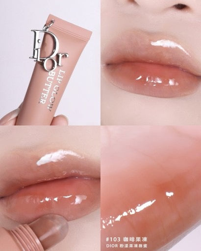 Dior Addict Lip Glow Butter 10ml 誘惑煥彩潤唇蜜 🩷 24小時滋潤亮彩唇部修護 # 唇蜜棒