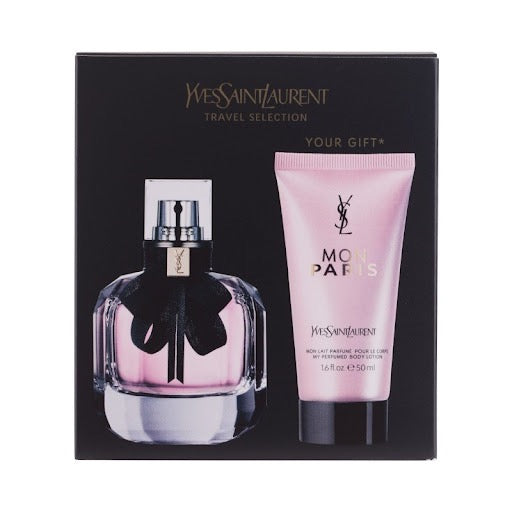 YSL 聖羅蘭 反轉巴黎香精套裝(香精50ml+身體乳50ml) YSL Mon Paris Travel Set