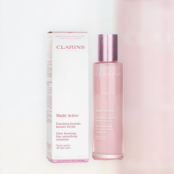 Clarins多元活膚乳液 Multi-Active Glow Boosting Line-Smoothing Emulsion 100ml