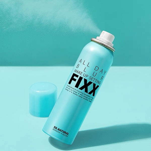 Fixx So Natural All Day Blur Make Up Setting 75ml 新版藍色🧊定妝噴霧 #全日無瑕濾鏡定妝噴霧 #冰感定妝噴霧
