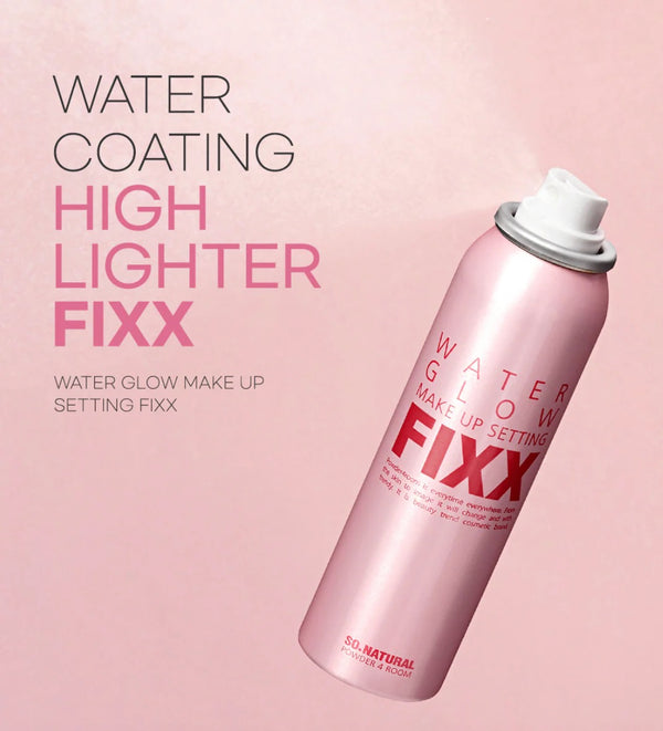 So Natual Fixx Water Glow Makeup Setting Spray 75ml 水光肌妝效定妝噴霧 #補水水光款