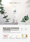 Korean medical aesthetic brand RE:BL Rebloom Intensive Covering Sun Block Panthenol Moisturizing Sun Lotion SPF 50+ / PA+++ 55ml