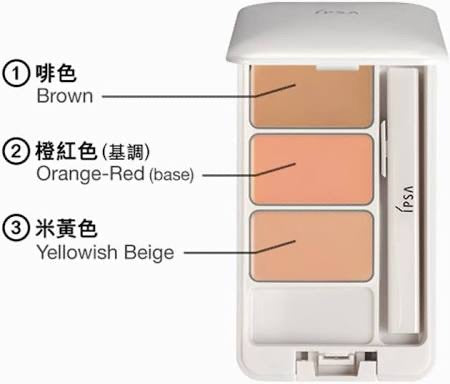 Japan IPSA Creative Concealer e Palette 4.5g SPF25 PA+++