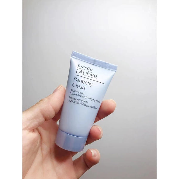 Estee Lauder 淨瑩柔膚潔面乳 perfectly clean Multi-Action Foam Cleanser/Purifying Mask 多效清潔/滋潤面膜