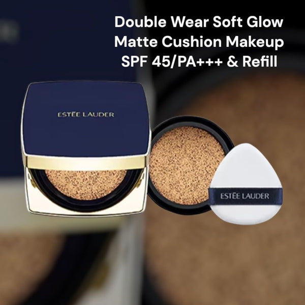Estée Lauder Double Wear Soft Glow Matte Cushion SPF 45/PA+++ & Refill 持久無瑕霧光氣墊粉底 #1W1 #2C0