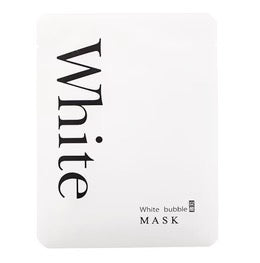 White Bubble Mask 炭酸提亮泡沬面膜 5pcs