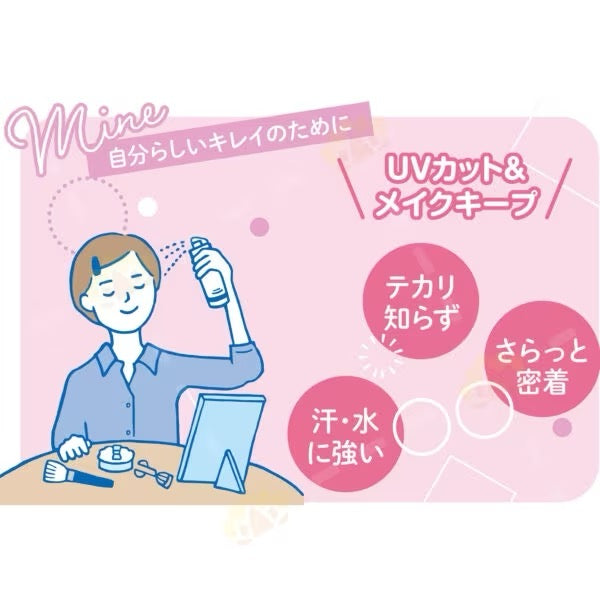 日本 🇯🇵 石澤研究所定妝防曬噴霧 SPF50+ PA++++ 60ml Ishizawa Laboratories Face Setting Sunscreen Spray