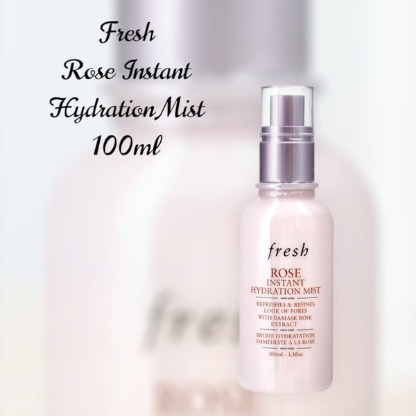 Fresh Rose Instant Hydration Mist 100ml 玫瑰瞬間保濕噴霧