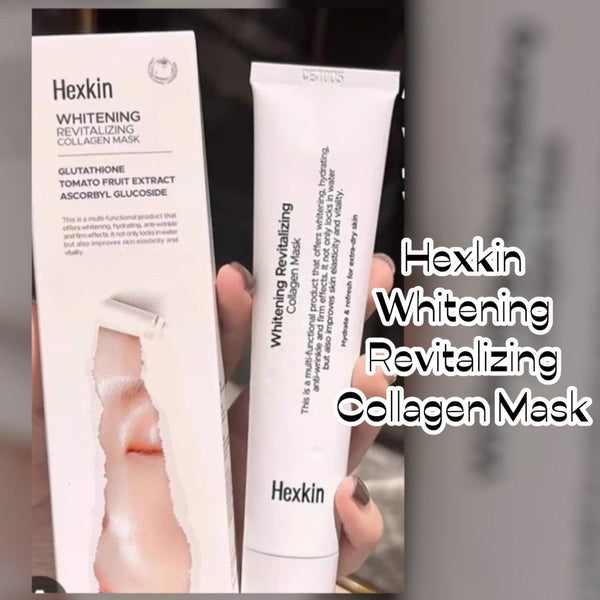Hexkin - 赫詩琴Whitening Revitalizing Collagen Mask美白人皮膠原蛋白面膜65g EXP. 2027.10