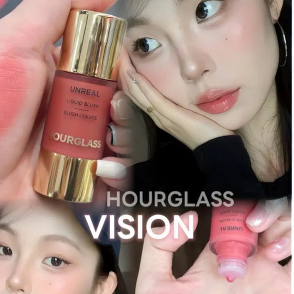 Hourglass 滴管液體胭脂 10.3ml Unreal Liquid Blush 🎀大熱色 #Scene白桃裸粉 #Whim明亮粉色 #Vision 奶油玫瑰 #Moment #Future