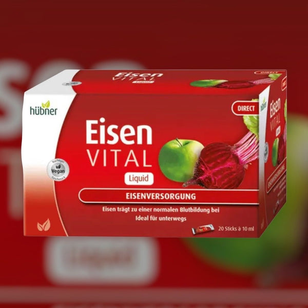 hübner-德國郝柏娜 便攜補鐵口服液 200ml (10ml x 20包) (鐵元液)