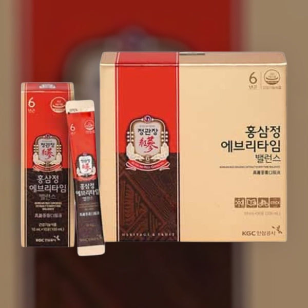 Jung Kwan Jang 正官庄 紅參精華口服液禮盒裝 (紅參精+白樺茸) 30x10ml
