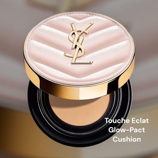 2025 限定🩷Ysl Touche Eclat Glow-Pact Cushion 12g SPF 23/PA ++ #B10 明彩輕透亮肌氣墊粉底