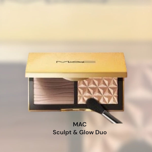 MAC 聚光塑影立體修容盤 Double Gleam & Omega 7g 高光修容雙色盤