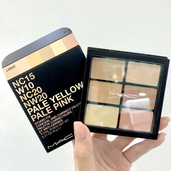 MAC Studio Fix Conceal & Correct palette 專業遮瑕及修正調色組合6 g #Medium #Light