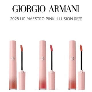 Giorgio Armani 限量版 Lip Maestro 絲絨啞亮唇釉 6.5ml #142 #321 #504