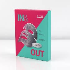 韓國🇰🇷B:VID 的 In & Out Facial Mask 清潔排毒注養生物纖維面膜 #江南BVID面膜 #毛孔吸塵器