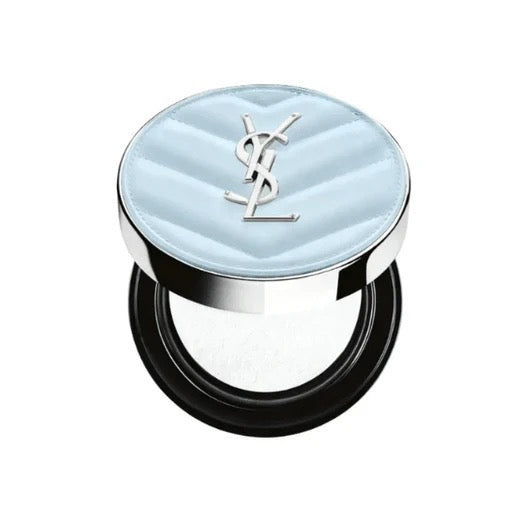 YSL 聖羅蘭 新冰藍氣墊 恆時輕透霧光定妝冰氣墊 All Hours Blur Cushion