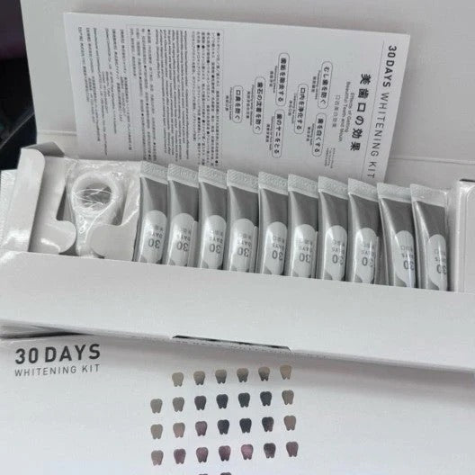 日本🇯🇵 新版 美齒口 30天黃牙祛漬霸牙齒美白套裝 (牙膏10支+美白牙刷1個) 30Days Tooth Whitening Kit 牙膏界天花板 #黃牙祛漬霸